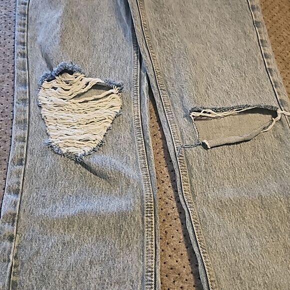 NWT Good American Good  Wide Release  Jeans Color Indigo085 size 4/27 - Picture 5 of 7